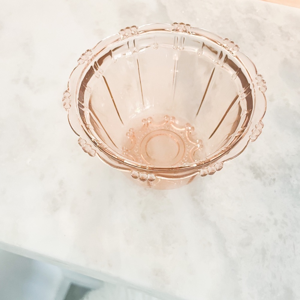 Small vintage glass bowl
